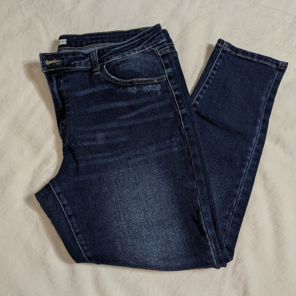 Kancan for Maurices Midrise dark wash jeans